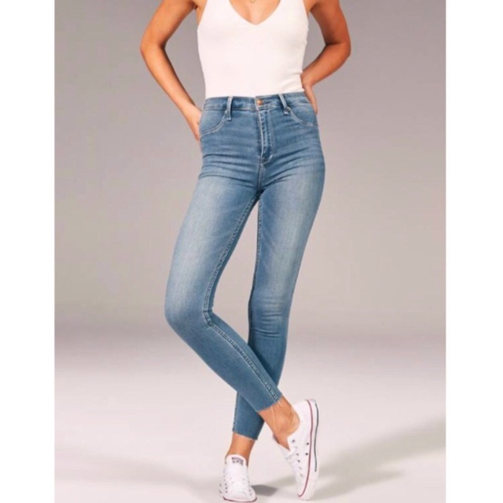 Abercrombie & Fitch A&F Jeggings Skinny Jeans 6R - Picture 1 of 7